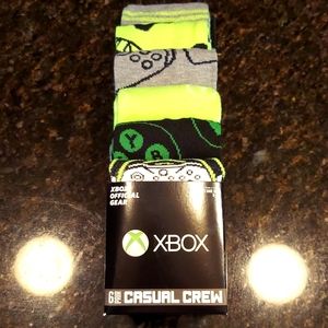 Mens new 6 pair casual crew socks.